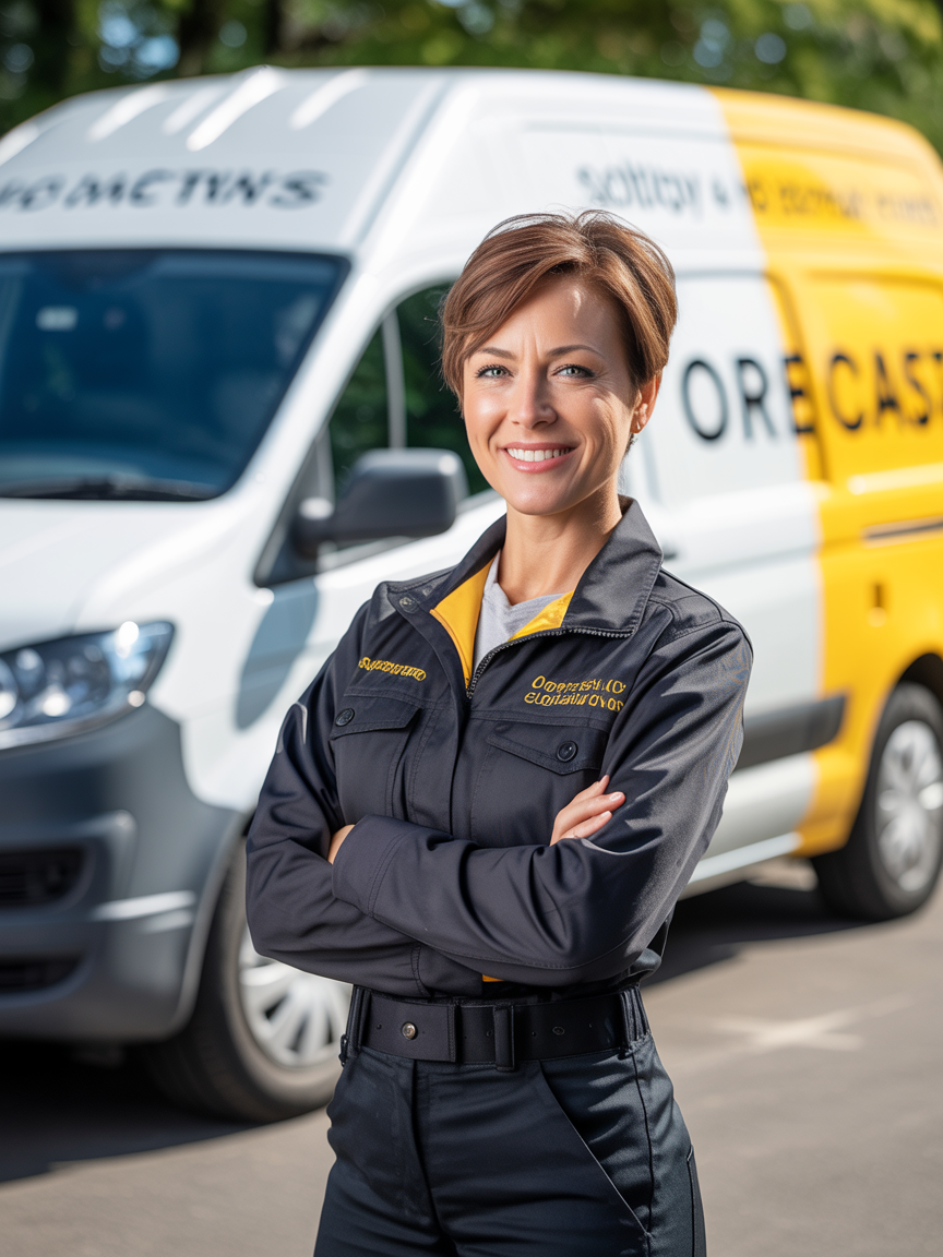 Amanda Payne, founder of Haz Clean, professional bio-hazard cleaning specialist in Birmingham