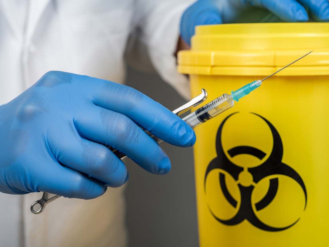 Needle Sweeps service by Haz Clean in Birmingham